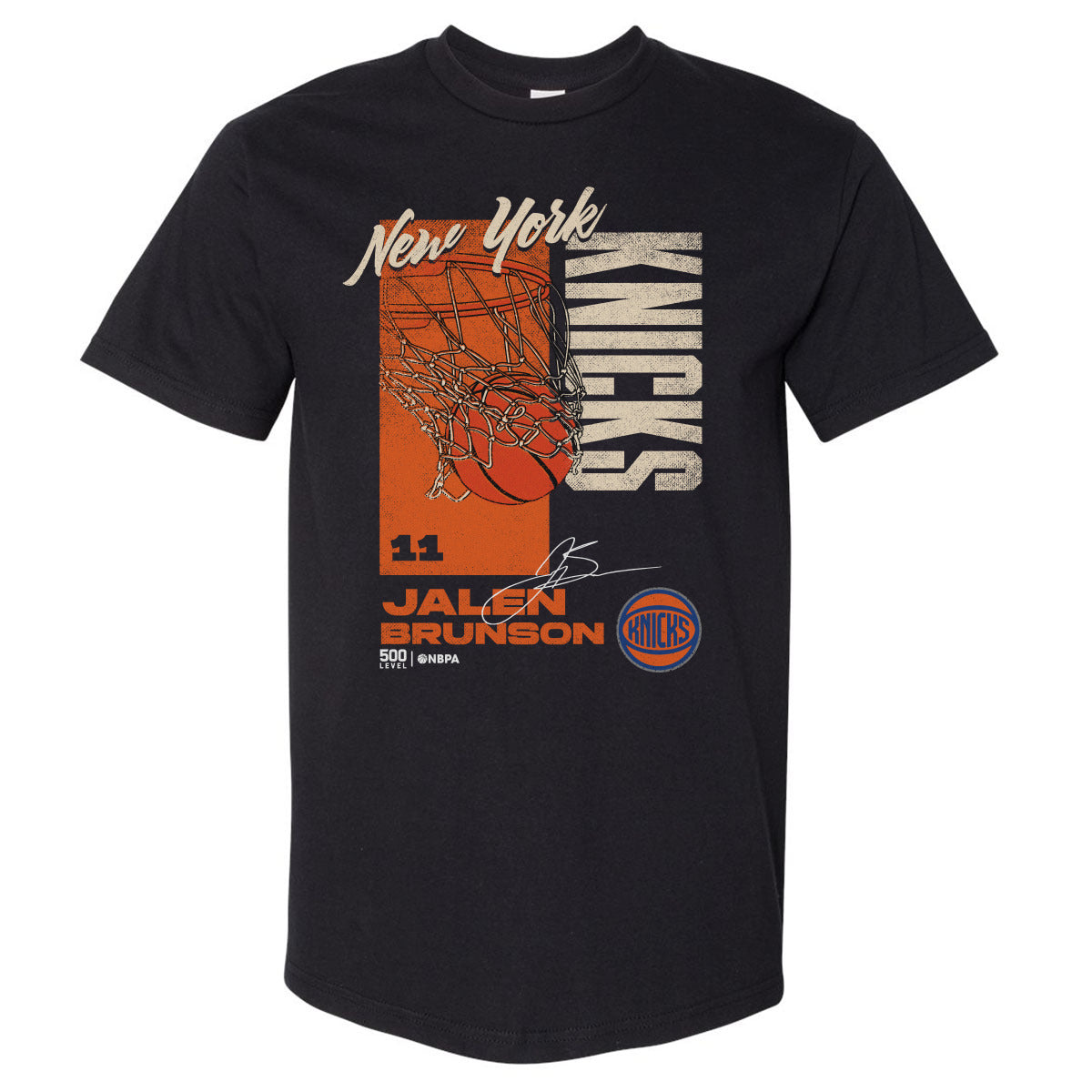 Jalen Brunson New York Knicks All Net Wht