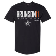 Jalen Brunson New York Knicks 2026 NBA All-Star Elite WHT Men's T-Shirt