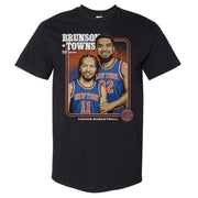 Jalen Brunson & Karl-anthony Towns New York Knicks Step Brothers Wht