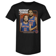 Jalen Brunson & Karl-anthony Towns New York Knicks Step Brothers Wht