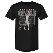 Stephon Castle San Antonio Spurs Shattered WHT Men's T-Shirt