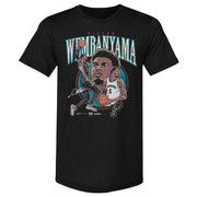 Victor Wembanyama San Antonio Spurs Trio Wht Men's T-Shirt
