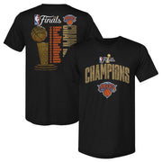 New York Knicks NBA Finals 2026 Champions Roster F&B WHT Men's T-Shirt