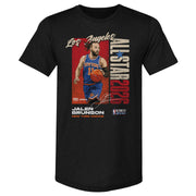 Jalen Brunson New York Knicks 2026 NBA All-star Vertical Wht Men's T-Shirt