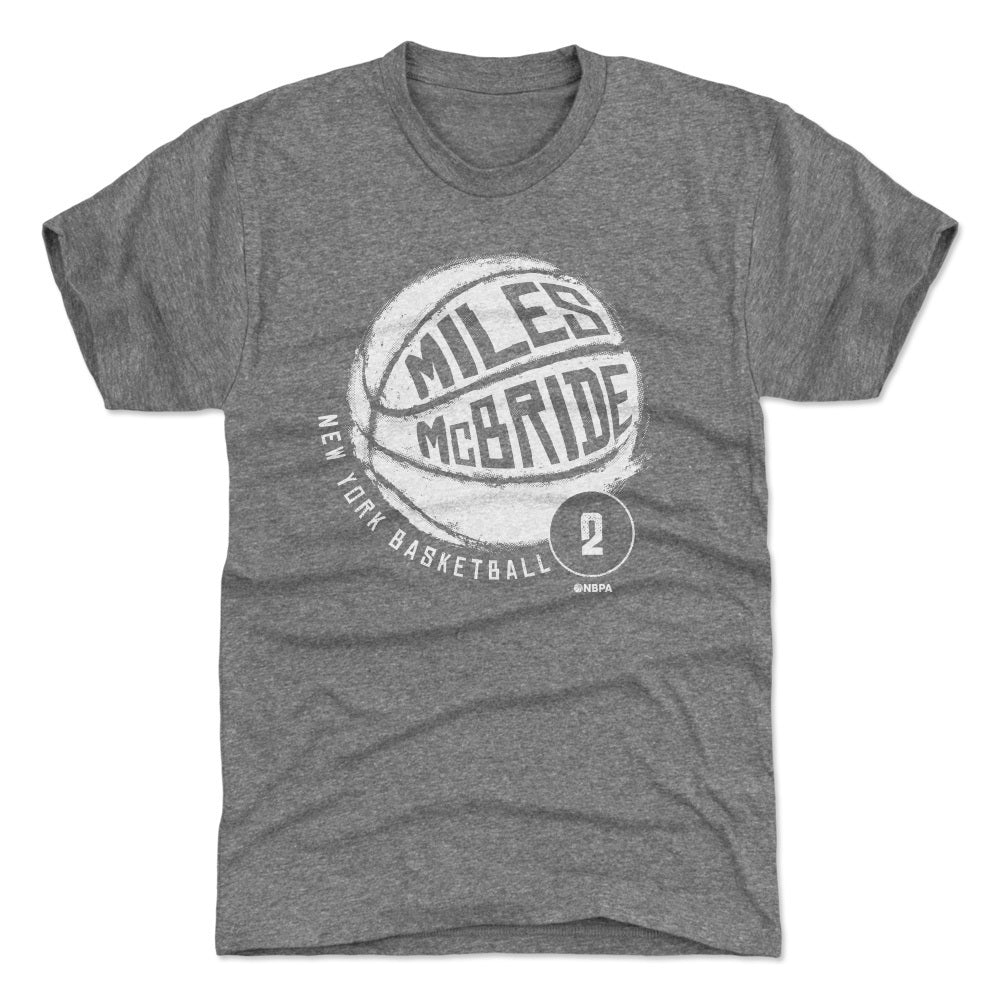 Miles McBride New York Basketball WHT Men's T-Shirt