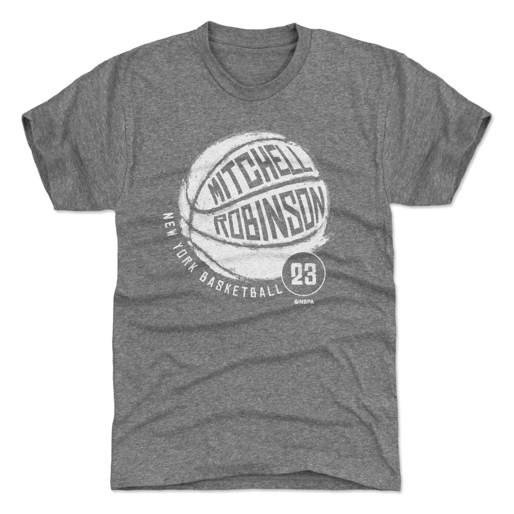 Mitchell Robinson New York Basketball WHT Men's Premium T-Shirt