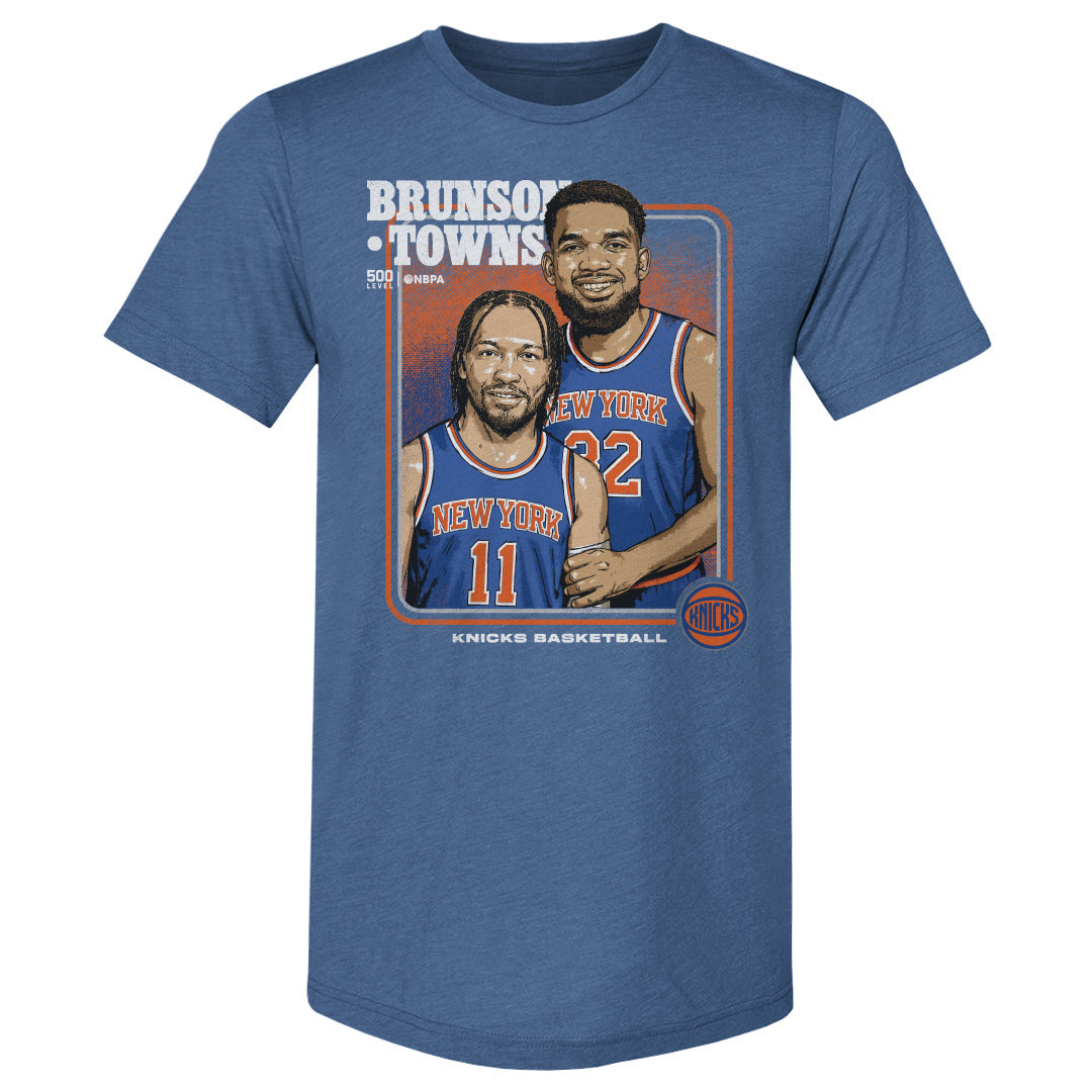 Jalen Brunson & Karl-anthony Towns New York Knicks Step Brothers Wht