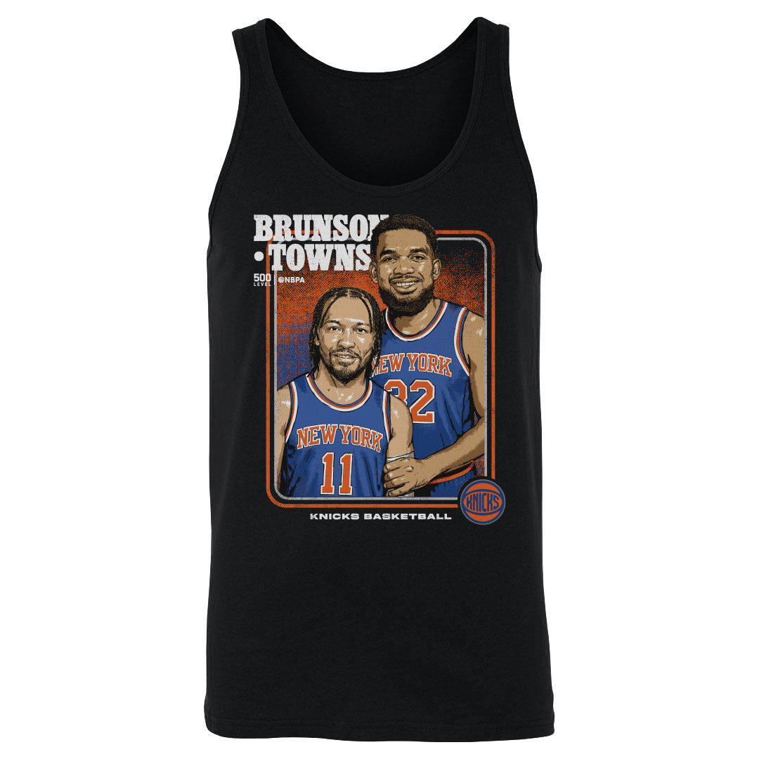 Jalen Brunson & Karl-anthony Towns New York Knicks Step Brothers Wht