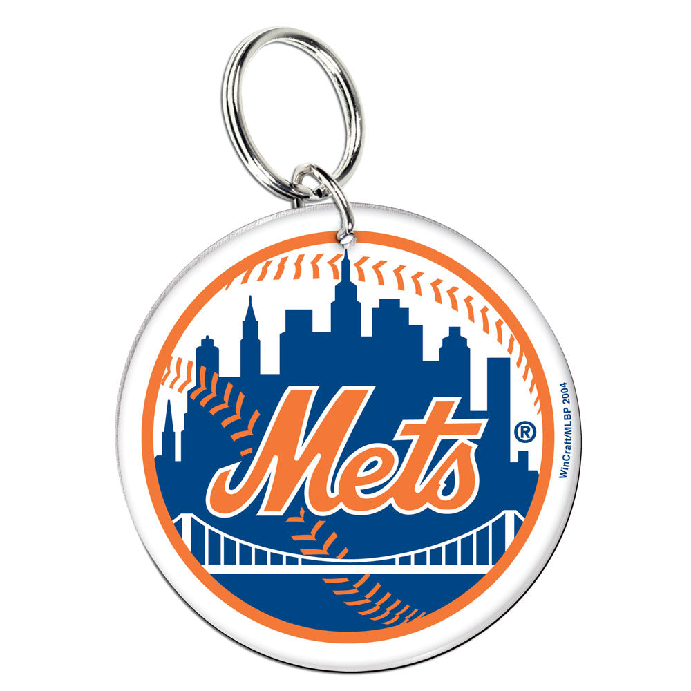 New York Mets Acrylic Logo Keychain