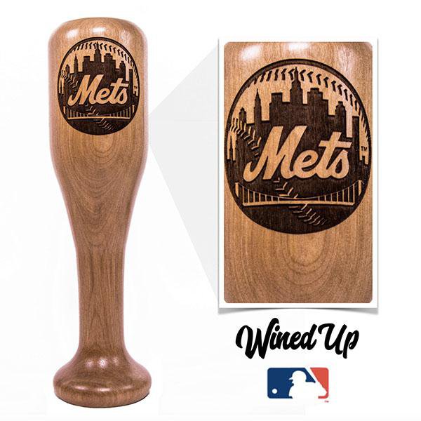 New York Mets Wined Up® | Baseball Bat Wine Mug Collective