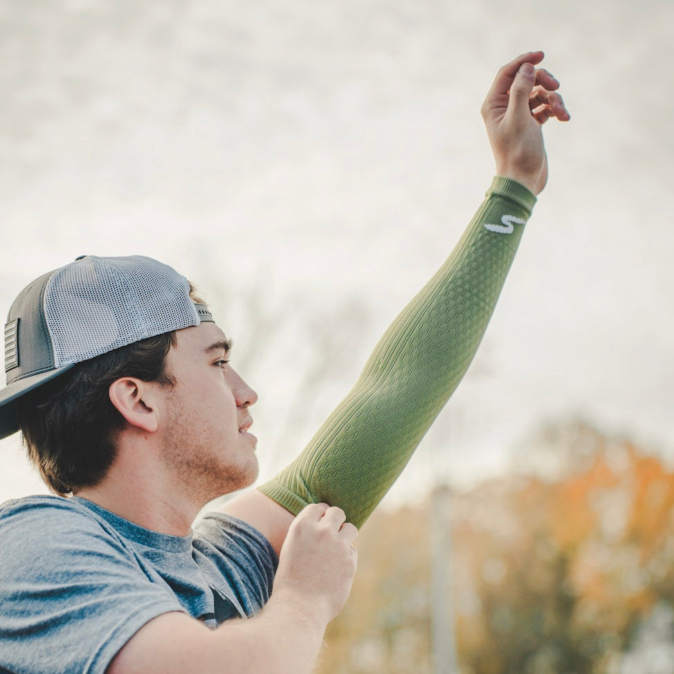 Stinger Premium Arm Sleeve - Military Green