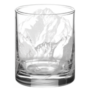 Mountains Whiskey Glass