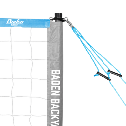 Volleyball Gray/Blue Net