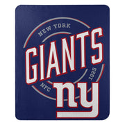 New York Giants 50" x 60" Campaign Fleece Blanket