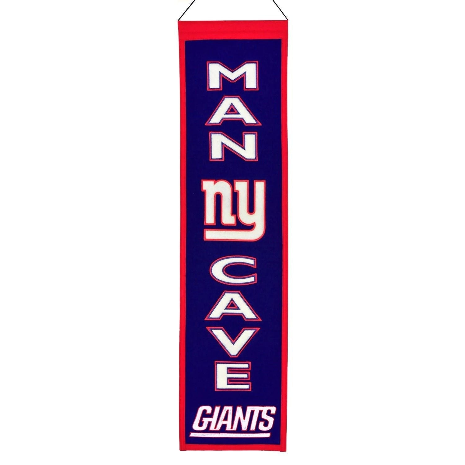 New York Giants Man Cave Heritage Banner