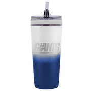 New York Giants 26 oz Stainless Steel Ice Shaker Bottle