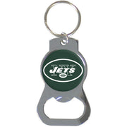 New York Jets Logo Bottle Opener Keychain