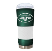 New York Jets "The Draft" 24 oz. Stainless Steel Travel Tumbler