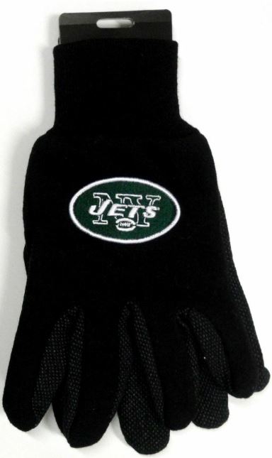 New York Jets Black Texting Gloves