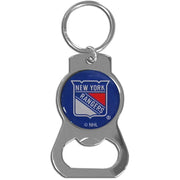 New York Rangers Logo Bottle Opener Keychain
