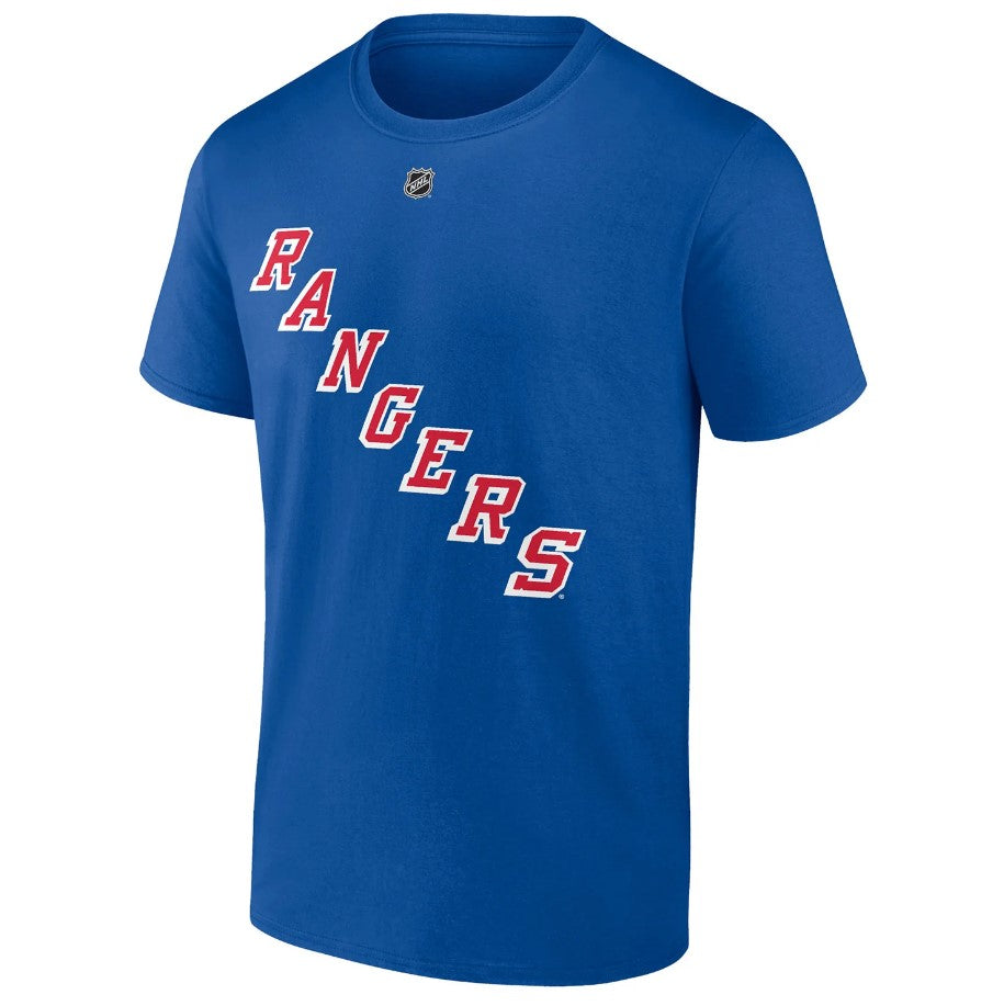 New York Rangers Patrick Kane Authentic Stack Name & Number T-Shirt