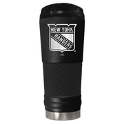 New York Rangers 18 Oz. Jr. Stealth Stainless Steel Travel Tumbler