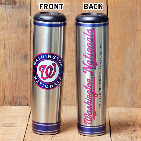 Washington Nationals Dugout Mug® | Stainless Steel Baseball Bat Mug
