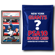 New York Giants PSA 10 Graded Rookie Card Mystery Pack