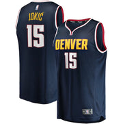 Denver Nuggets Nikola Jokic Navy Fast Break Player Jersey