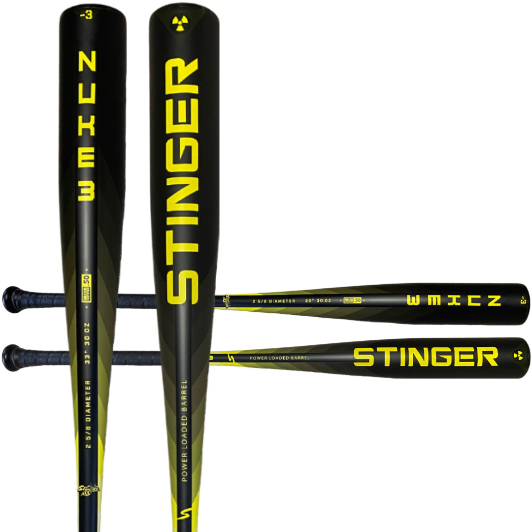 Nuke 3 Aluminum Bbcor Certified -3 Baseball Bat