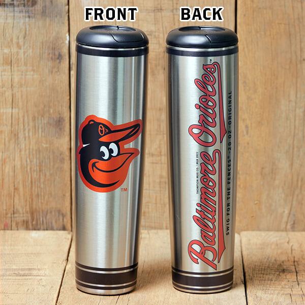 Baltimore Orioles Dugout Mug® | Stainless Steel Baseball Bat Mug
