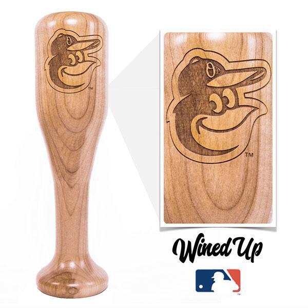 Baltimore Orioles Wined Up® | Baseball Bat Wine Mug Collective