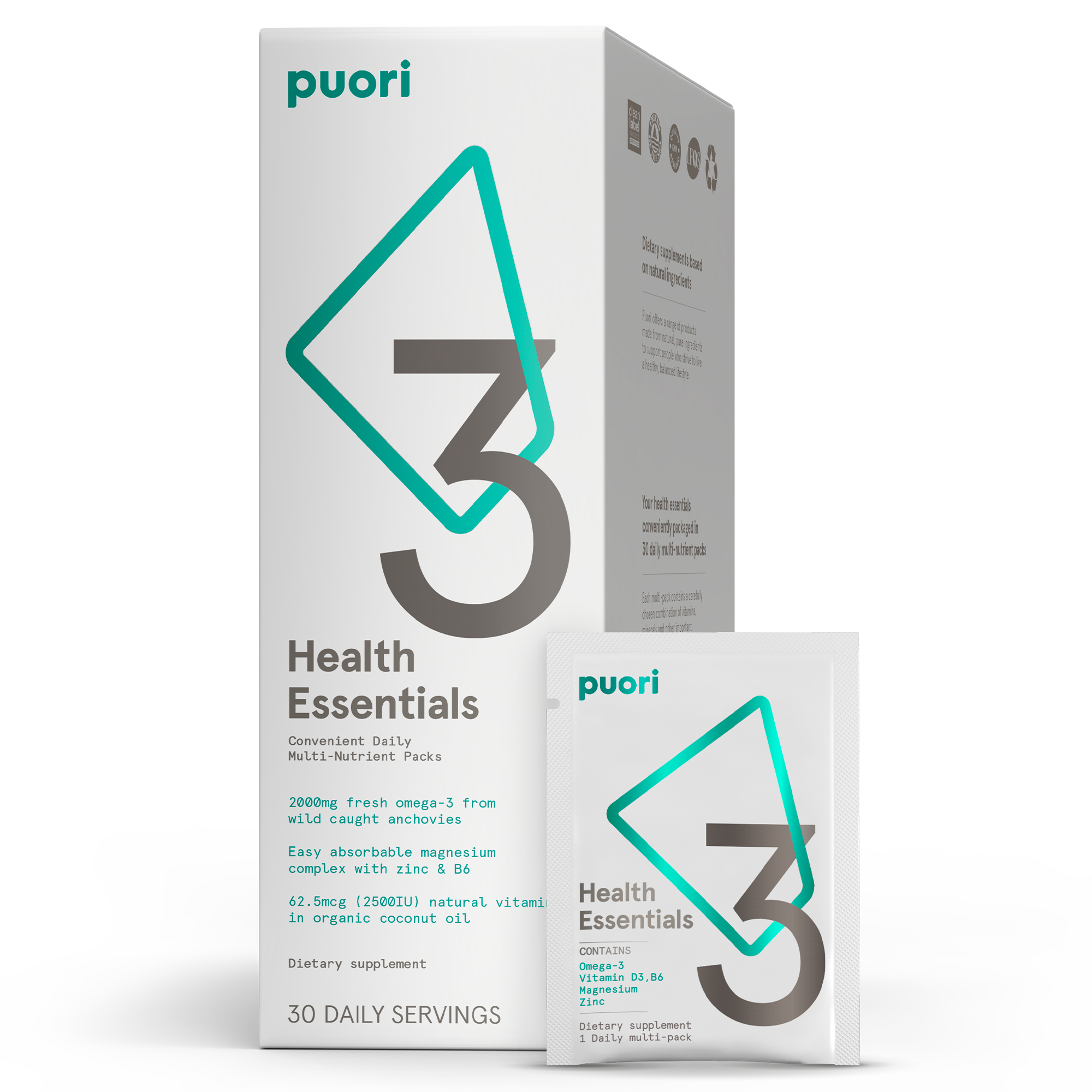P3 - Health Essentials Sachets (O3, M3, D3)