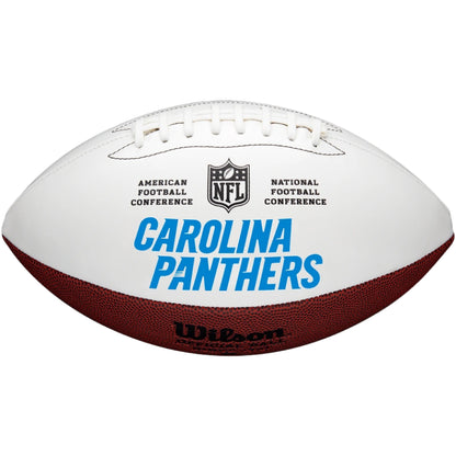 Carolina Panthers Embroidered Logo Autograph Edition Football