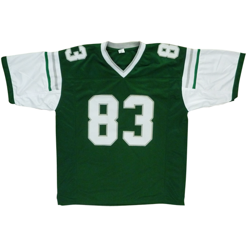 Vince Papale Autographed Philadelphia Eagles (Green #83) Custom Jersey - Beckett