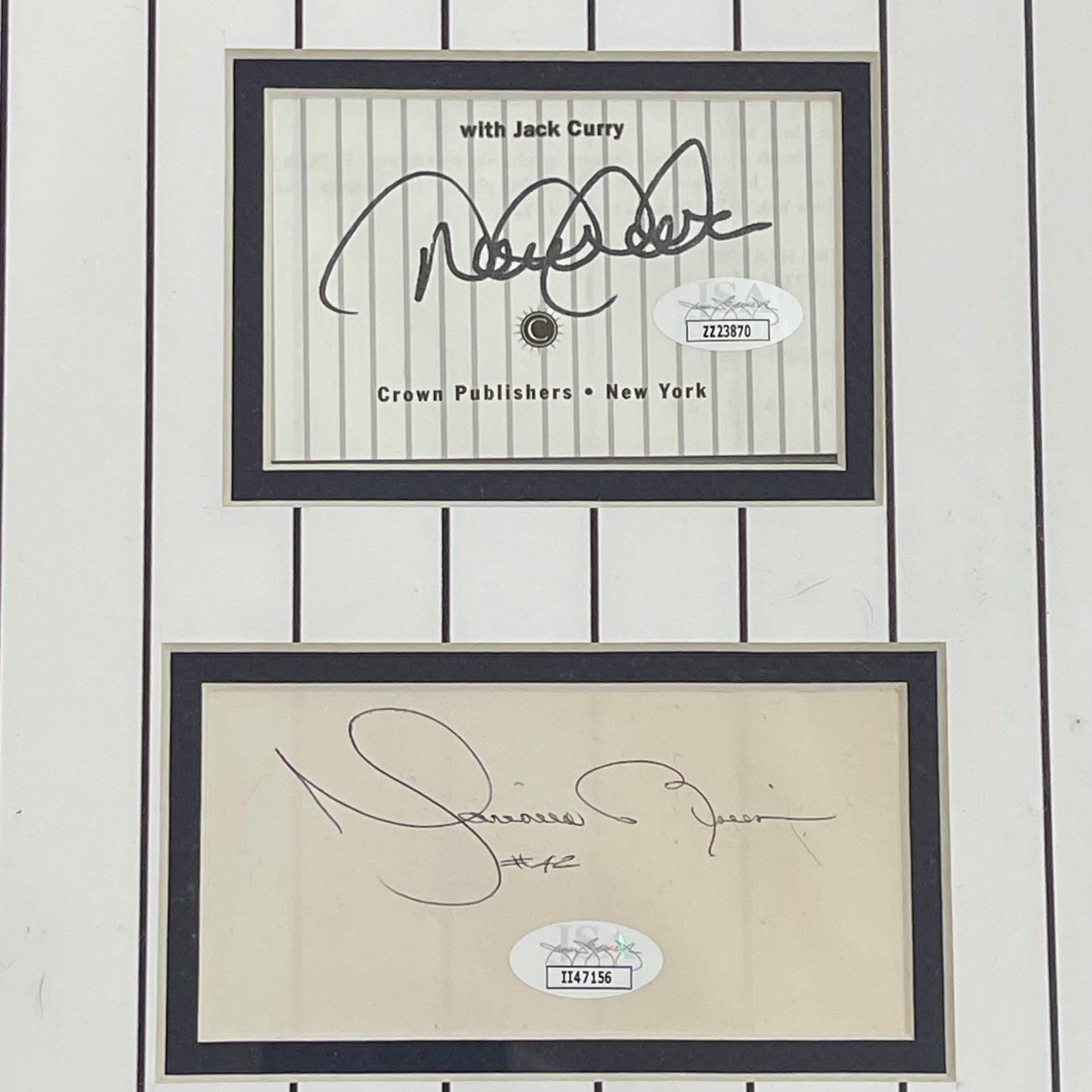 Derek Jeter, Andy Pettitte, Jorge Posada & Mariano Rivera Autographed New York Yankees Deluxe Framed Cut Piece with Patches