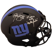 Lawrence Taylor Autographed New York Giants (ECLIPSE Alternate) Full-Size Replica Helmet