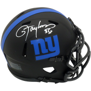 Lawrence Taylor Autographed New York Giants Eclipse Mini Helmet