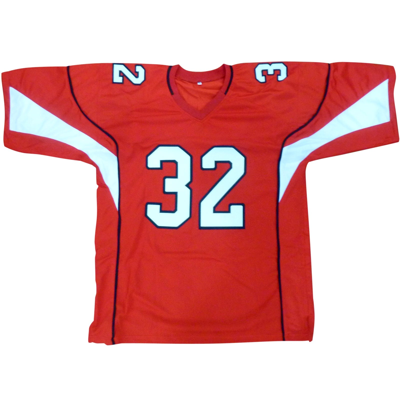 Buddha Baker Autographed Arizona (Red #32) Custom Jersey