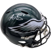AJ Brown Autographed Philadelphia Eagles Full-Size Replica Helmet