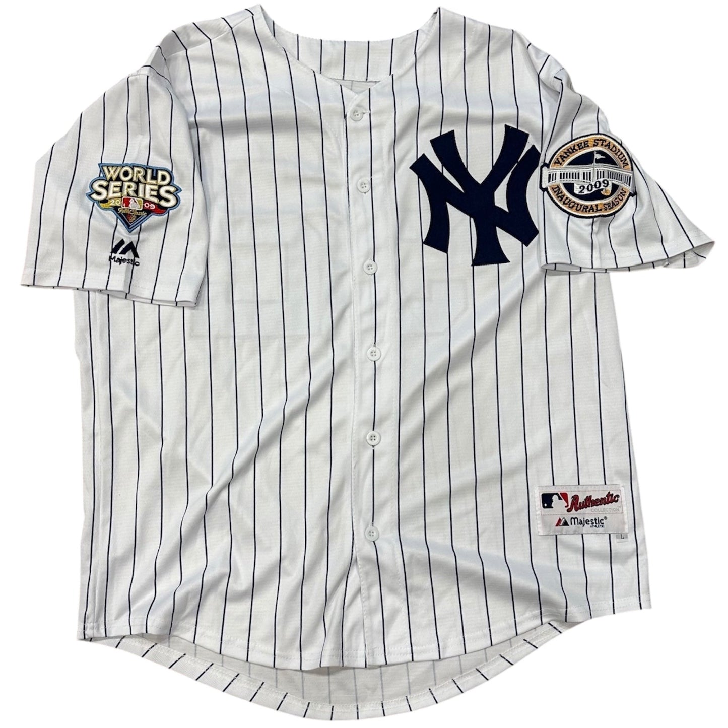 Autographed New York Yankees CC Sabathia #52 Majestic Jersey