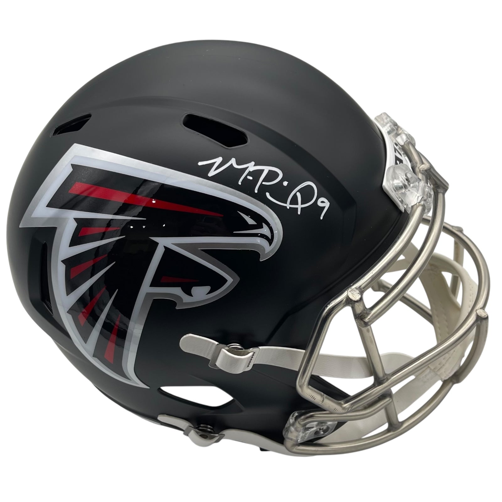 Autographed Atlanta Falcons Michael Penix Jr. Full-Size Replica Helmet