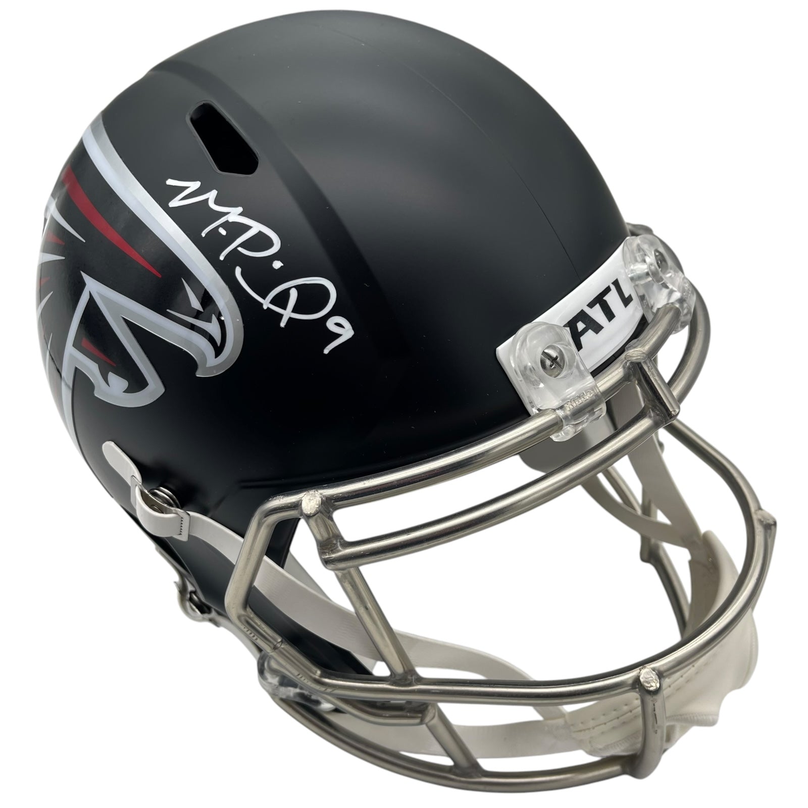 Autographed Atlanta Falcons Michael Penix Jr. Full-Size Replica Helmet