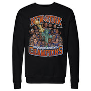 New York Knicks NBA Finals 2026 Champions Caricature Wht