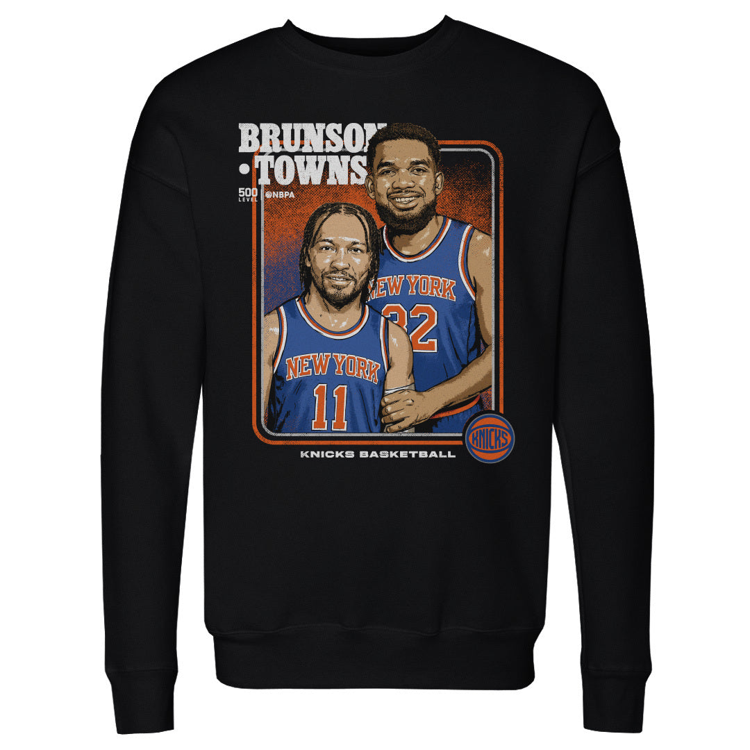 Jalen Brunson & Karl-Anthony Towns New York Knicks Step Brothers Sweatshirt