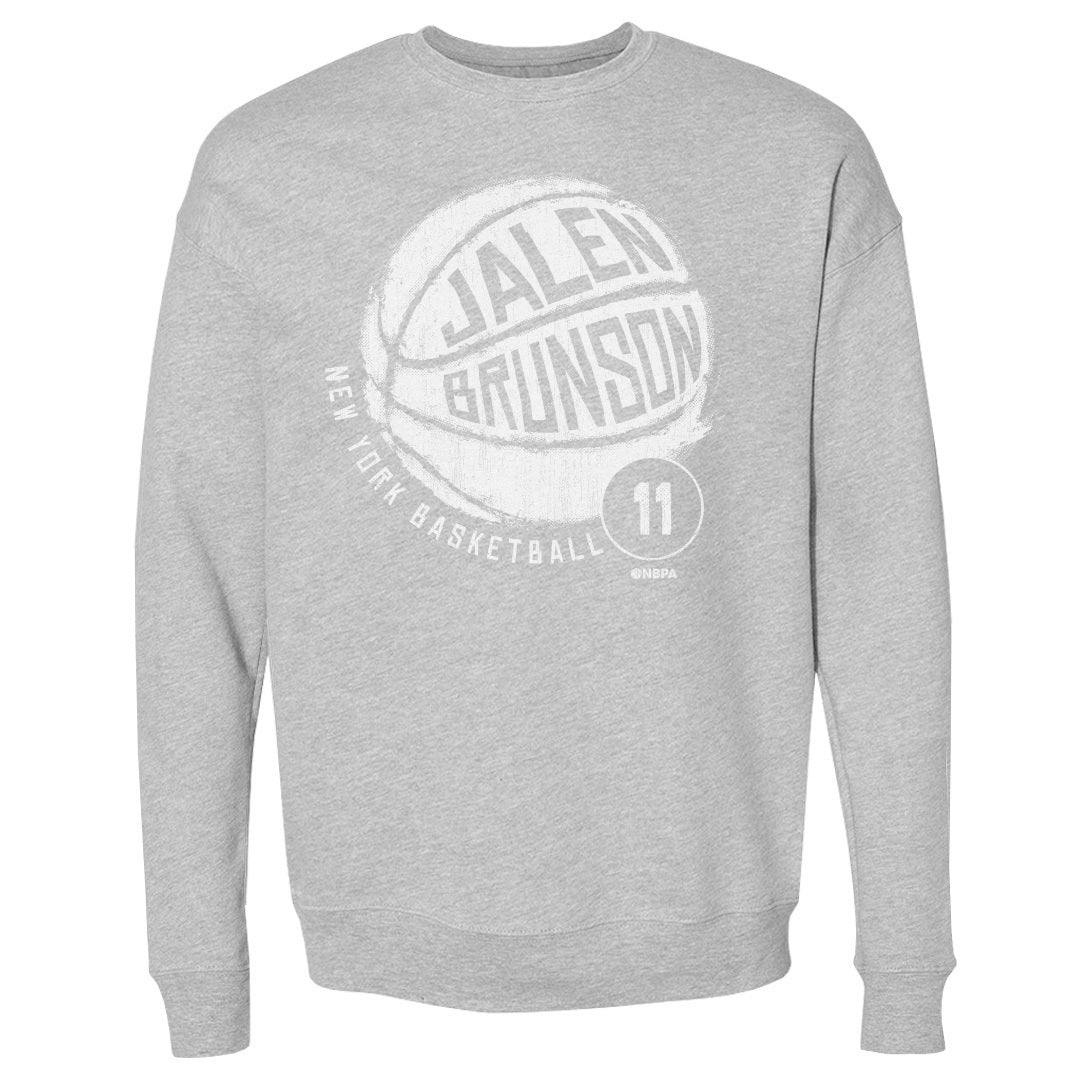 Jalen Brunson New York Basketball Long Sleeve Sweatshirt