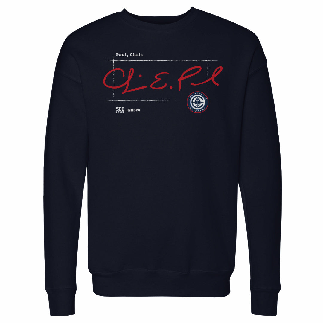 Los Angeles Clippers Chris Paul Signature Crewneck Sweatshirt
