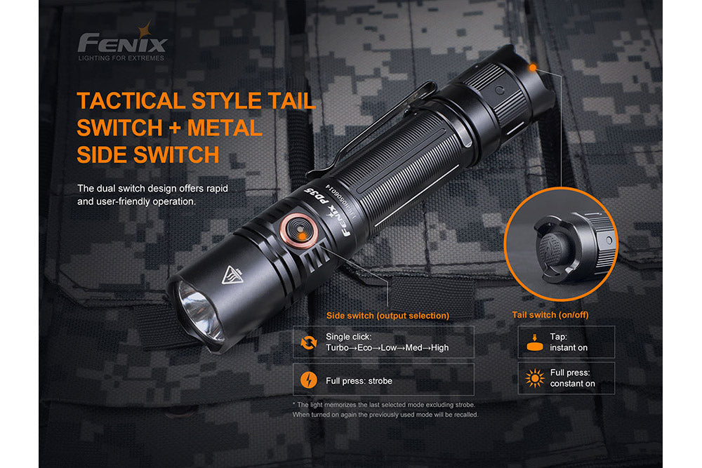 best deals on fenix pd35 tac flashlight Fenix PD35 V3.0 Everyday Carry Flashlight