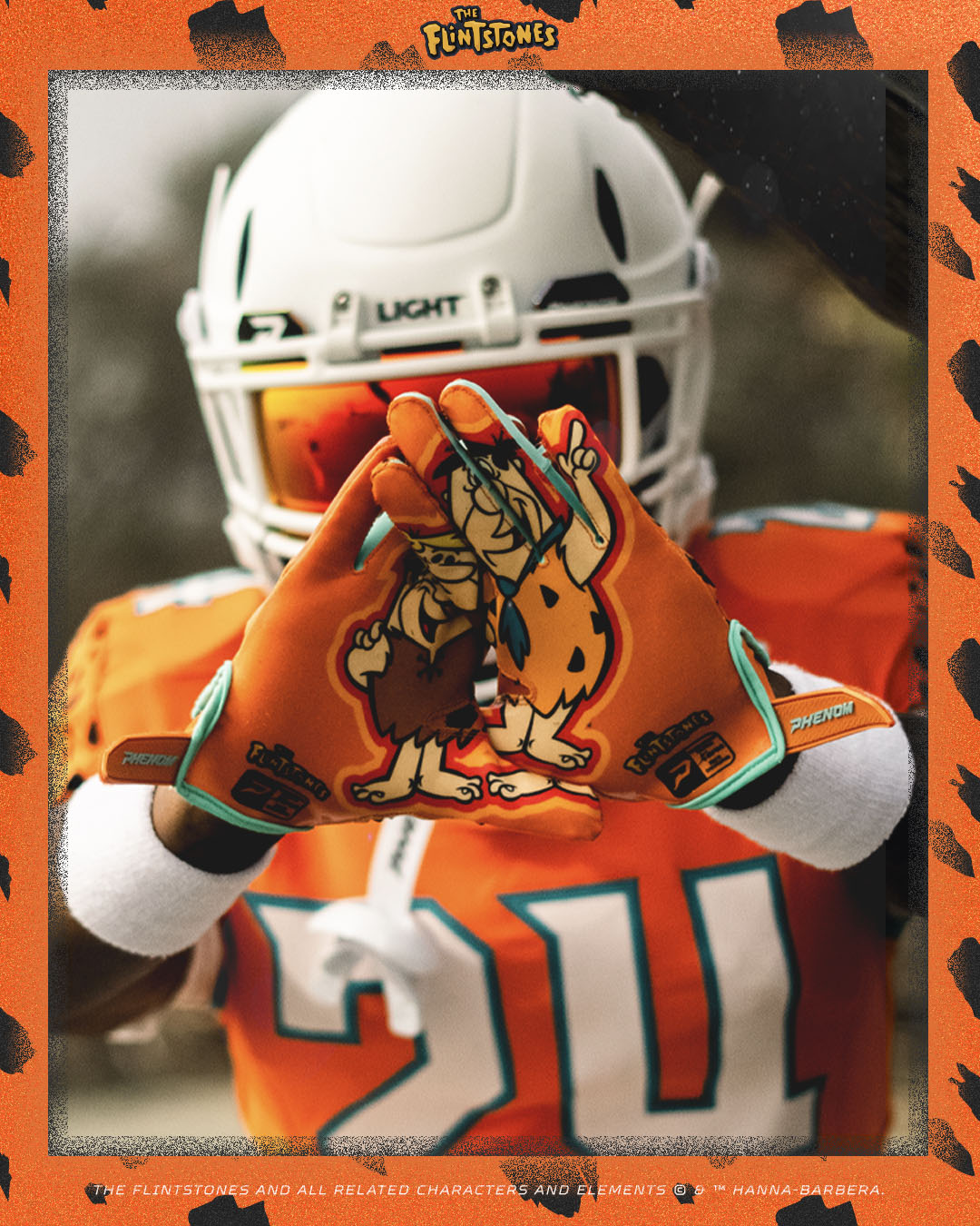 The Flintstones "Bedrock Blitz" VPS5 Football Gloves