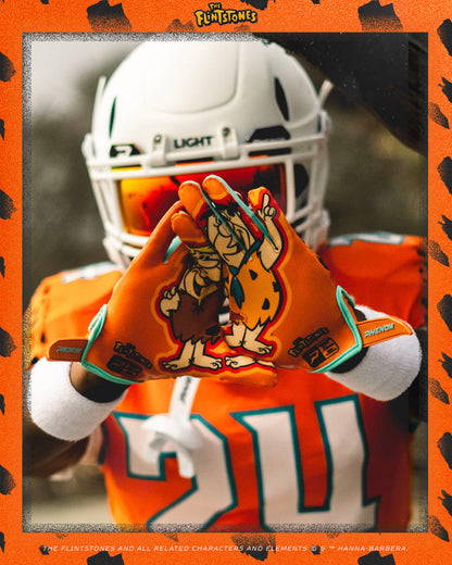The Flintstones "Bedrock Blitz" VPS5 Football Gloves